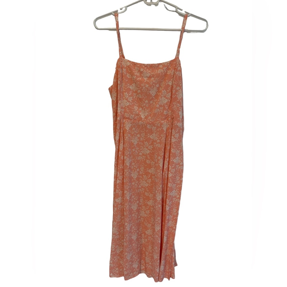 Gap Peach Floral Dress Size S
